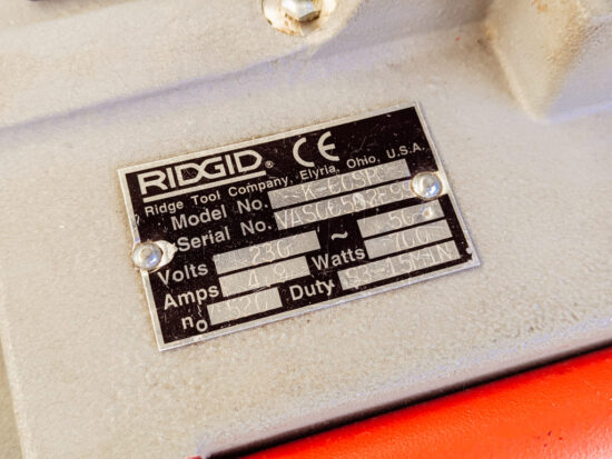 Produktabbildung gebrauchte RIDGID® K-60 Rohrreinigungsmaschine Detailaufnahme